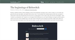 Desktop Screenshot of bobstuff.org