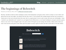 Tablet Screenshot of bobstuff.org